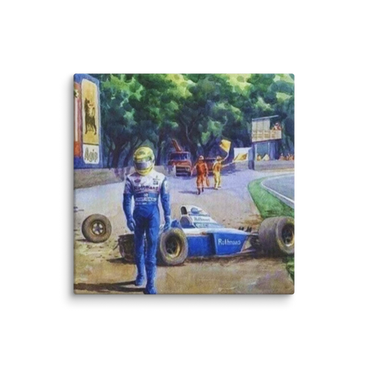 Ayrton Senna Canvas (Limited)