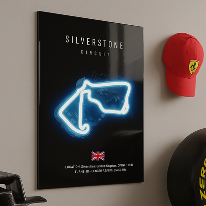 Custom Racetrack LED POSTER