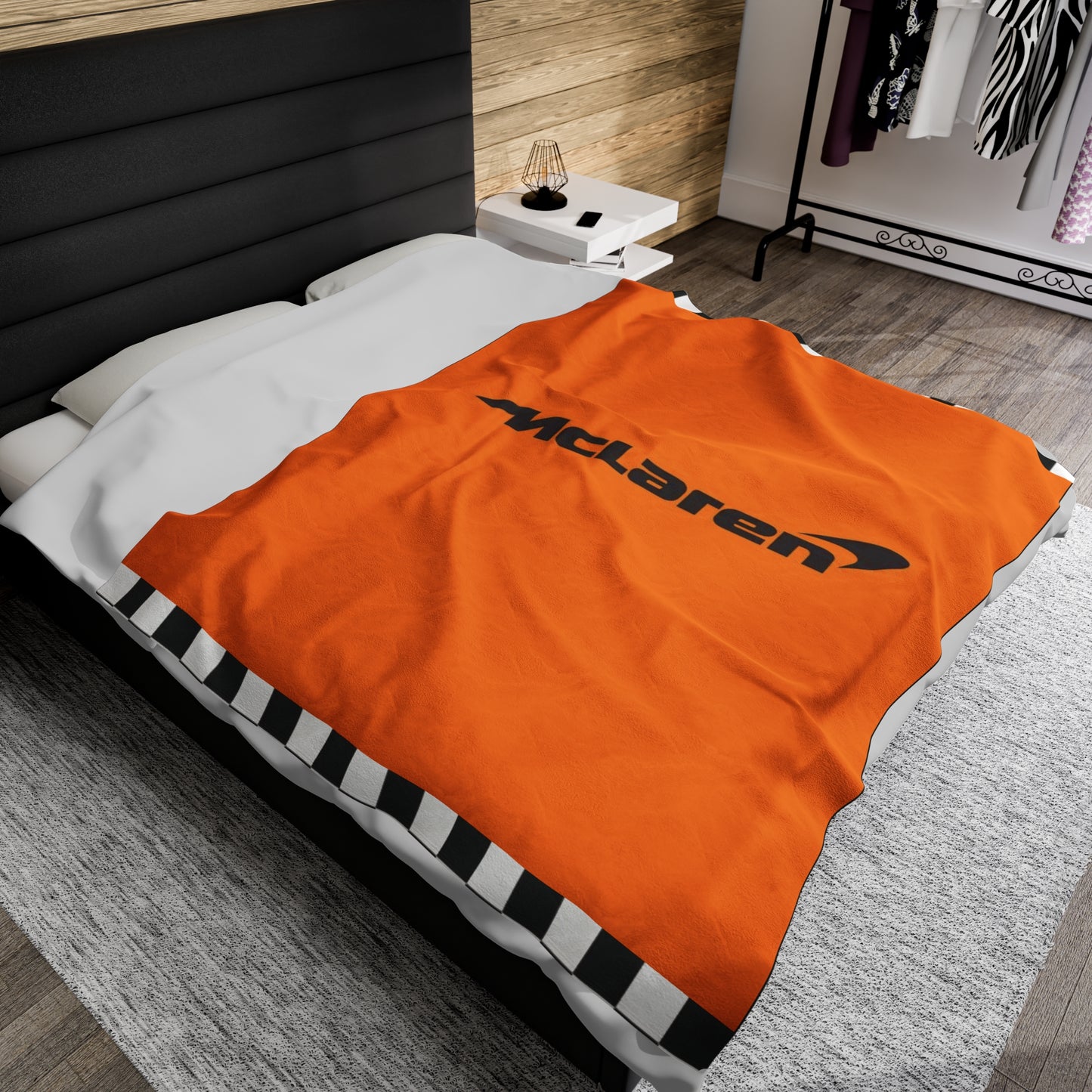 Mclaren Velveteen Plush Blanket