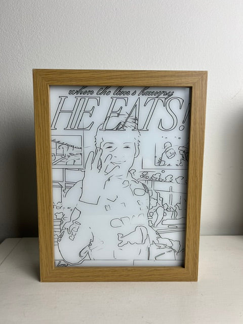 Max Verstappen Backlight LED Frame