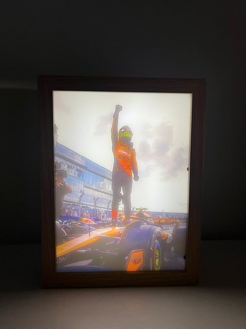 Lando Norris Backlight LED Frame