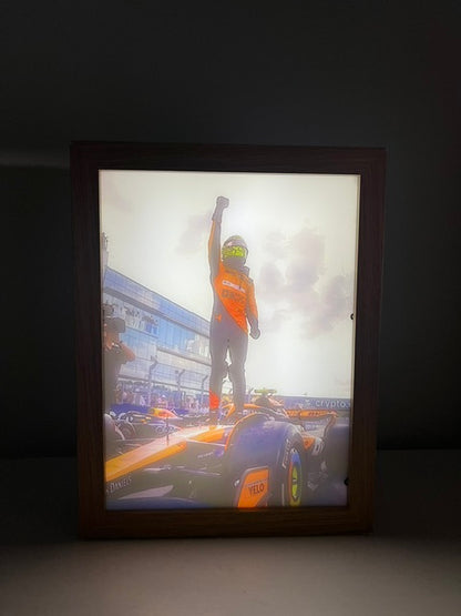 Lando Norris Backlight LED Frame