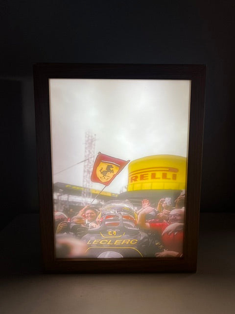Charles Leclerc Backlight LED Frame