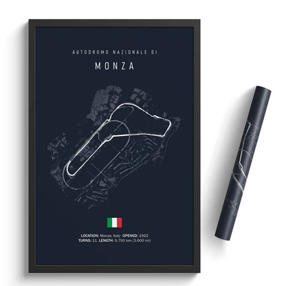 Autodromo Nazionale di Monza - Racetrack Print