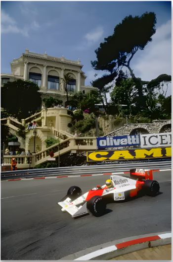 Monte Carlo F1 Poster