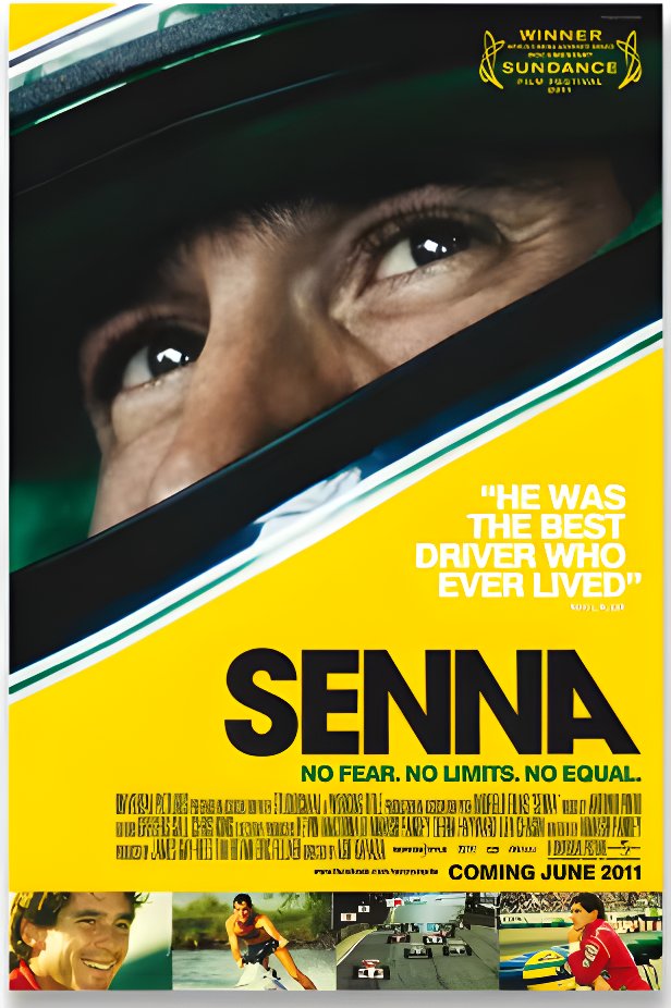 Ayrton Senna Tribute Poster