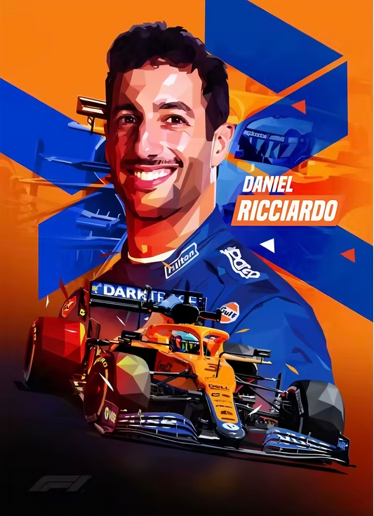 Daniel Ricciardo Poster