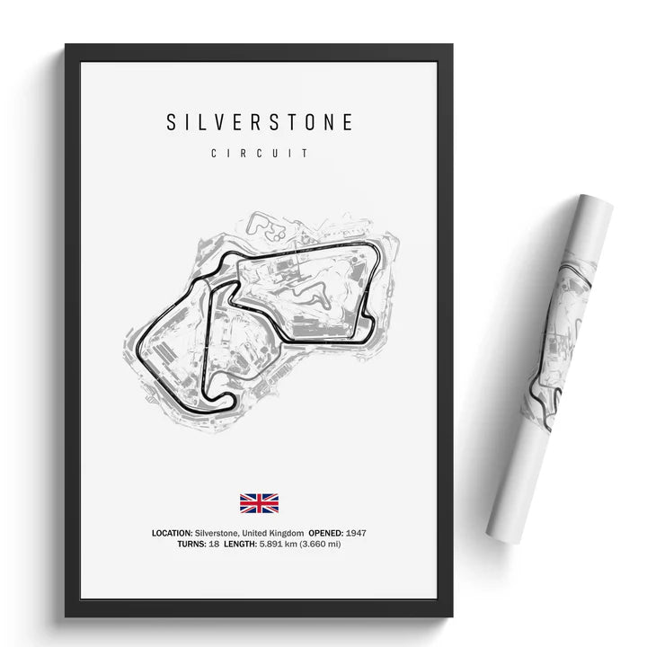 Miami International Autodrom - Racetrack Print