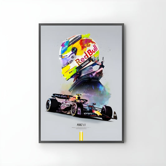 Red Bull Perez Poster