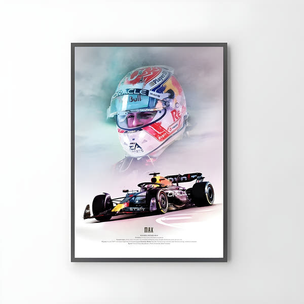 Red Bull Verstappen Poster