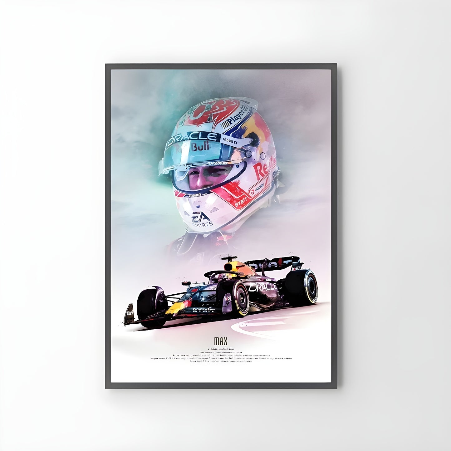 Red Bull Verstappen Poster