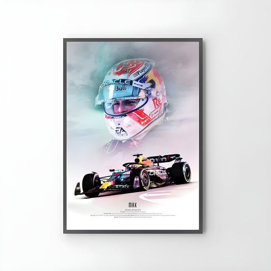 Red Bull Verstappen Poster