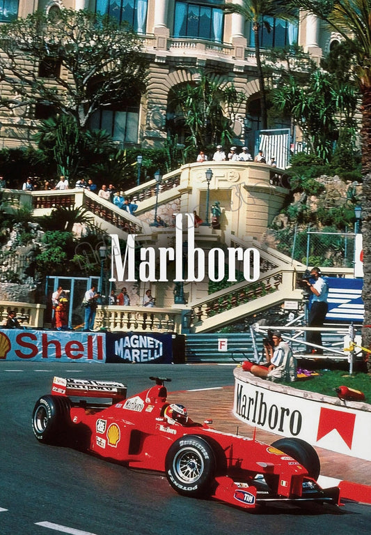 Monte Carlo Vintage Poster